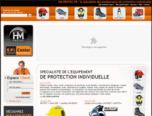 Tablet Screenshot of hm-protec.fr